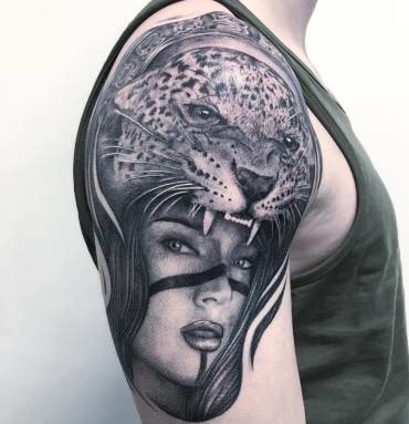 Mayan Jaguar Lady Daniela Cosio
