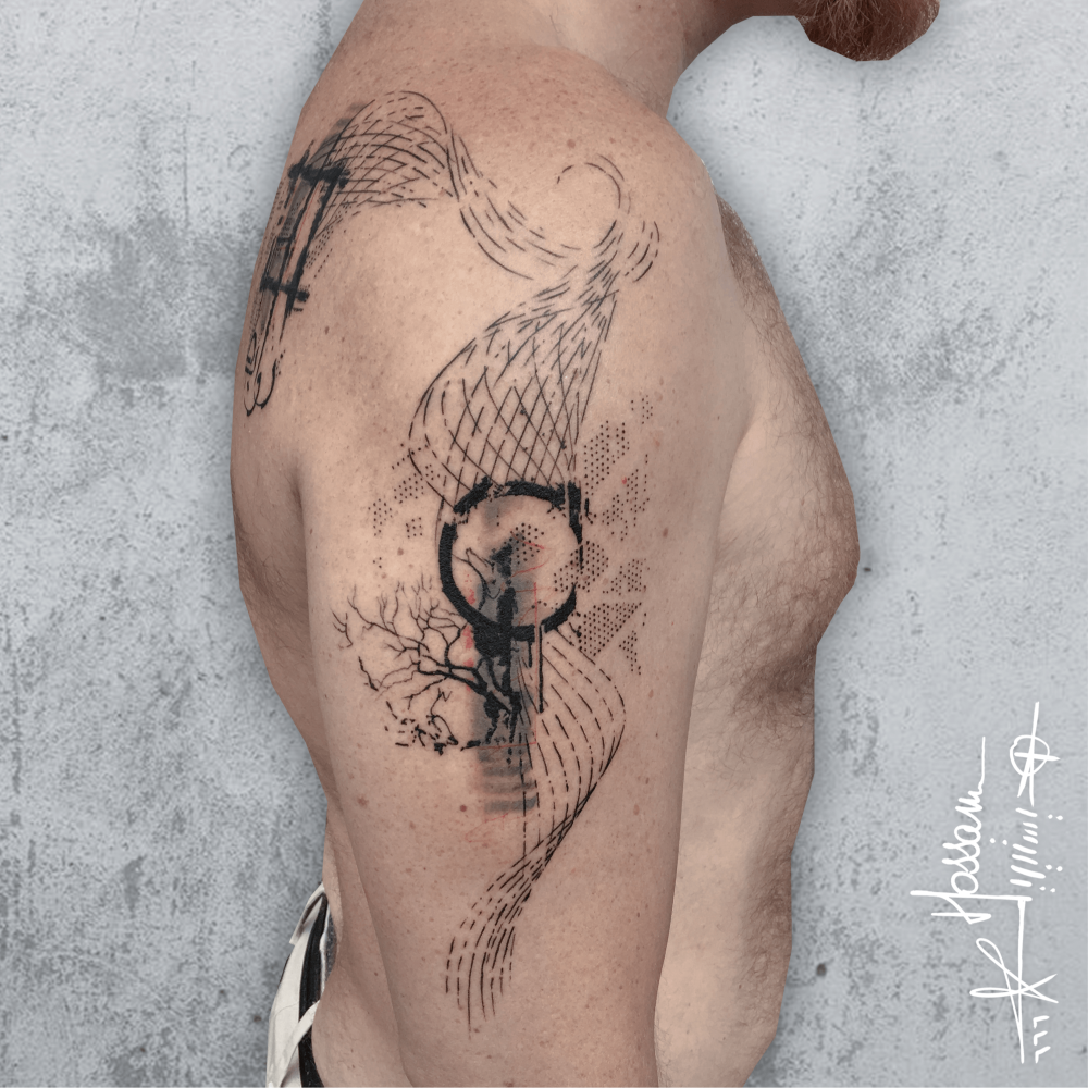 105 Fabulous Abstract Tattoo Ideas  Distorting Reality on the Body Canvas
