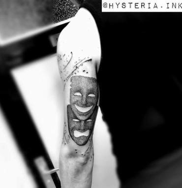 mask tattoo