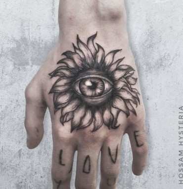 The eye flower