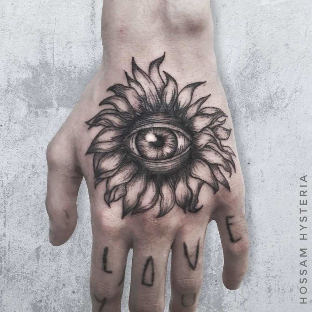 The eye flower