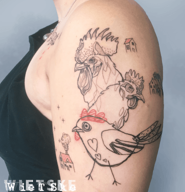 Story of a Rooster, Chicken and a Chick