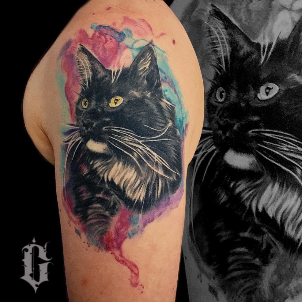 TatMasters - Tattoo artist Gabriel Fernandez - Realism | Watercolor ...