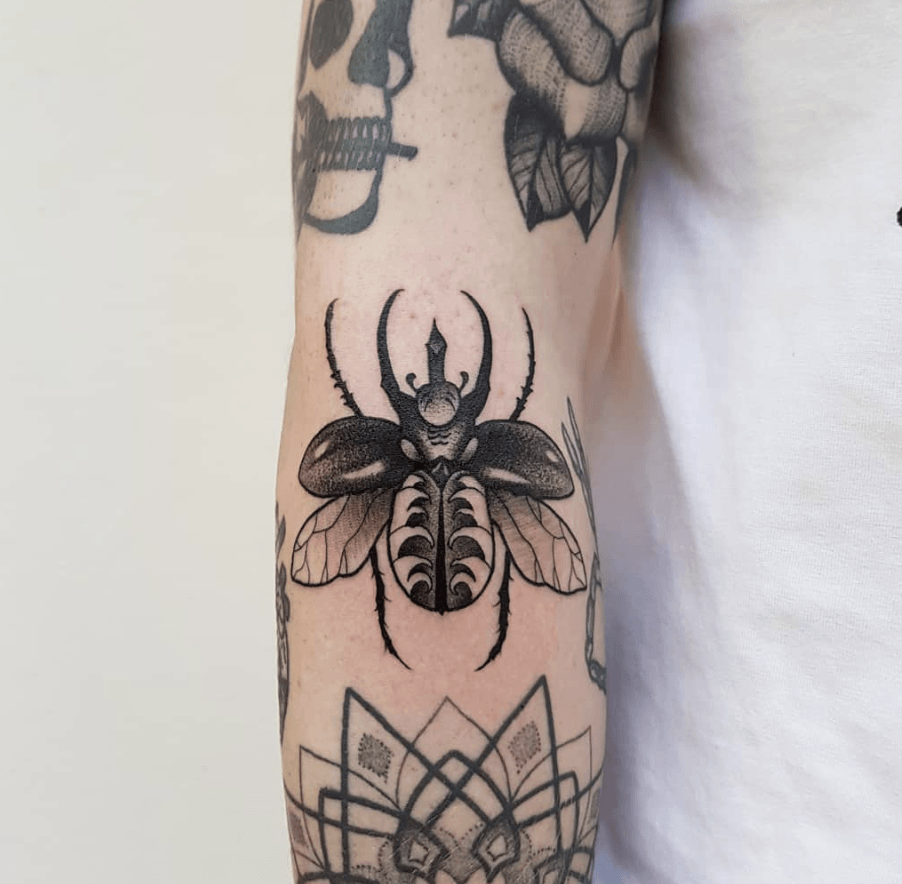 Glass Beetle Tattoo added a new photo  Glass Beetle Tattoo