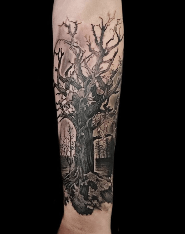 Black and Grey Japanese tattoo by FIBS  iNKPPL