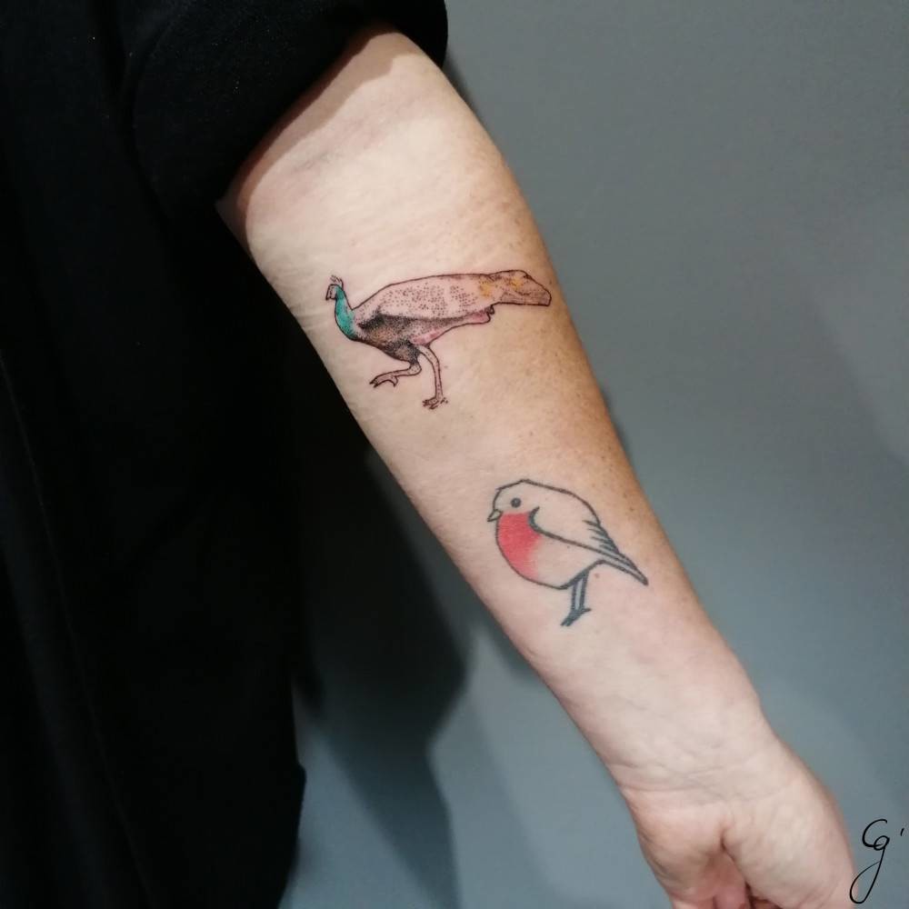 Fine line tattoos